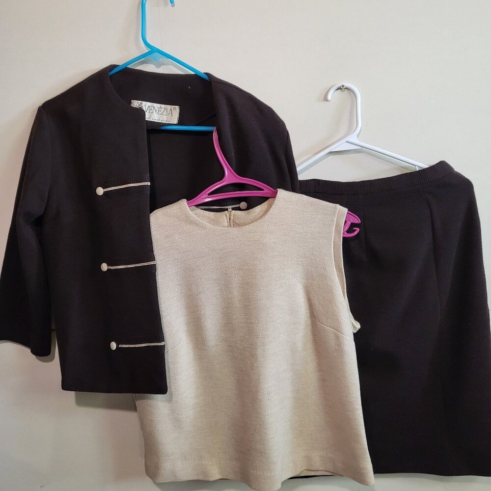 3 Piece set, skirt, top and jacket